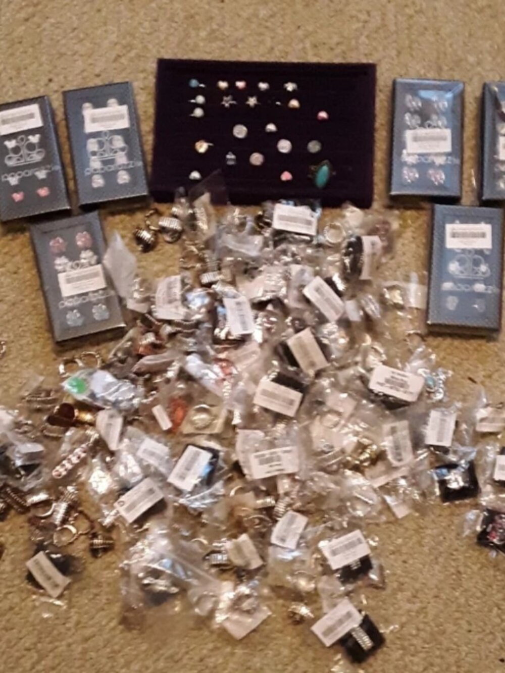 2/$40! 1 Pound! Assorted Rings! Mystery Bundle Lot Set!
